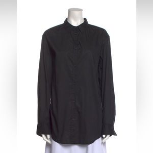 Matteau Oversized Cotton Button Down Collared Shirt — EU 34